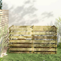 bac a compost bois pin impregne design aere durable 180 x 90 x 90 cm 1 | jardinna