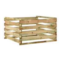 composteur jardin bois pin 120x120 cm design aere default title 1 | jardinna