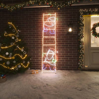 figurine noel echelle pliable 552 led 50x200 cm default title 1 | jardinna