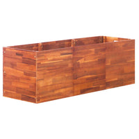 jardiniere bois dacacia resistante intemperies grand volume 150 x 50 x 50 cm 1 | jardinna
