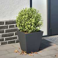 jardiniere metal trapeze design fleurs plantes exterieurs acieranthracite 1 30 x 30 x 30 cm 1 | jardinna