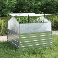 lit sureleve acier galvanise serre integree 100x100x85 cm default title 1 | jardinna