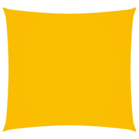 Voile De Parasol Tissu Oxford Carré Jaune
