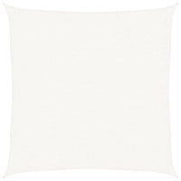 Voile De Parasol Pehd Carré 3,6 X 3,6 M Blanc