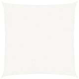 Voile De Parasol Pehd Carré 3,6 X 3,6 M Blanc