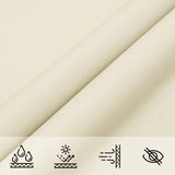 Voile De Parasol Tissu Oxford Carré Crème