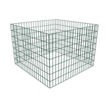 Bac À Compost Carré En Maille De Jardin 100 X 100 X 70 Cm