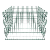 Bac À Compost Carré En Maille De Jardin 100 X 100 X 70 Cm
