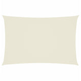 Voile De Parasol Tissu Oxford Rectangulaire Crème