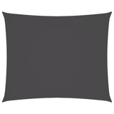Voile De Parasol Tissu Oxford Rectangulaire Anthracite