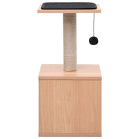Arbre À Chat Avec Tapis À Gratter En Sisal 62 Cm