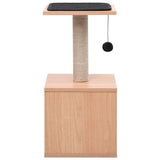 Arbre À Chat Avec Tapis À Gratter En Sisal 62 Cm