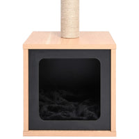 Arbre À Chat Avec Tapis À Gratter En Sisal 62 Cm