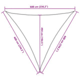 Voile D'ombrage 160 G/M² Pehd Blanc