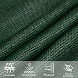 Voile D'ombrage 160 G/M² Pehd Vert Foncé