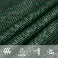 Voile D'ombrage 160 G/M² Pehd Vert Foncé