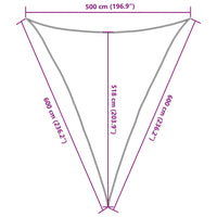 Voile D'ombrage 160 G/M² Pehd Vert Foncé