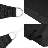 Voile D'ombrage 160 G/M² Pehd Noir