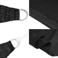 Voile D'ombrage 160 G/M² Pehd Noir