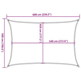 Voile D'ombrage 160 G/M² Pehd Marron