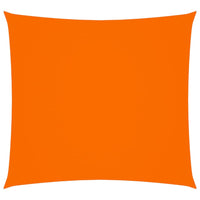 Voile De Parasol Tissu Oxford Carré Orange