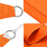 Voile De Parasol Tissu Oxford Triangulaire Orange