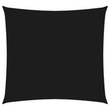 Voile De Parasol Tissu Oxford Carré Noir