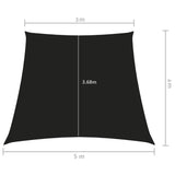 Voile De Parasol Tissu Oxford Trapèze