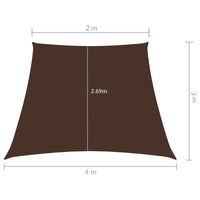 Voile De Parasol Tissu Oxford Trapèze