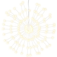Étoile Rayonnante De Noël 140 Led 8 Pcs 17 Cm