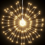 Étoile Rayonnante De Noël 140 Led 8 Pcs 17 Cm