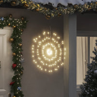 Étoile Rayonnante De Noël 140 Led 8 Pcs 17 Cm