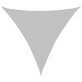 Voile D'ombrage 4,5X4,5X4,5 M 100% Polyester Oxford Gris Clair