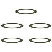 Anneaux D'arbre Plats 5 Pcs Ø90 / Acier