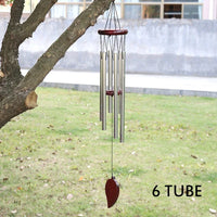 Carillon à vent - 6 tubes - 97 cm