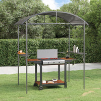 abri barbecue moderne acier inoxydable default title | jardinna