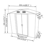 abri jardin metal ameliorez espace exterieur 7 | jardinna