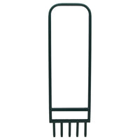 aerateur gazon manuel aeration pelouse acier 5 dents 2 | jardinna