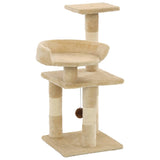 arbre a chat catperch 65 griffoirs sisal jaune | jardinna