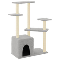 arbre a chat luxcat 107 griffoirs sisal 0 | jardinna