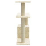 arbre a chat multifonctions griffoirs sisal 70cm 2 | jardinna