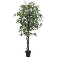 arbre artificiel erable bois feuillage realiste 1 120 cm | jardinna