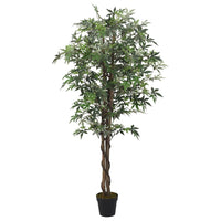 arbre artificiel erable bois feuillage realiste 1 180 cm | jardinna