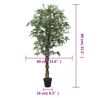 arbre artificiel erable bois feuillage realiste 3 | jardinna