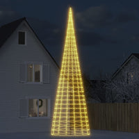 arbre noel lumineux fetes eclairees festives blanc chaud 800 cm 1 | jardinna