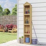 armoire jardin bois rangement durable 40 x 33 x 222 cm | jardinna