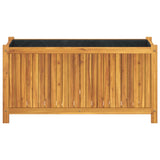 bac a fleurs acacia massif sac non tisse drainage 4 | jardinna