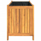 bac a fleurs acacia massif sac non tisse drainage 6 | jardinna