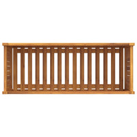 bac a fleurs acacia massif sac non tisse drainage 8 | jardinna