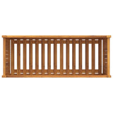 bac a fleurs acacia massif sac non tisse drainage 8 | jardinna